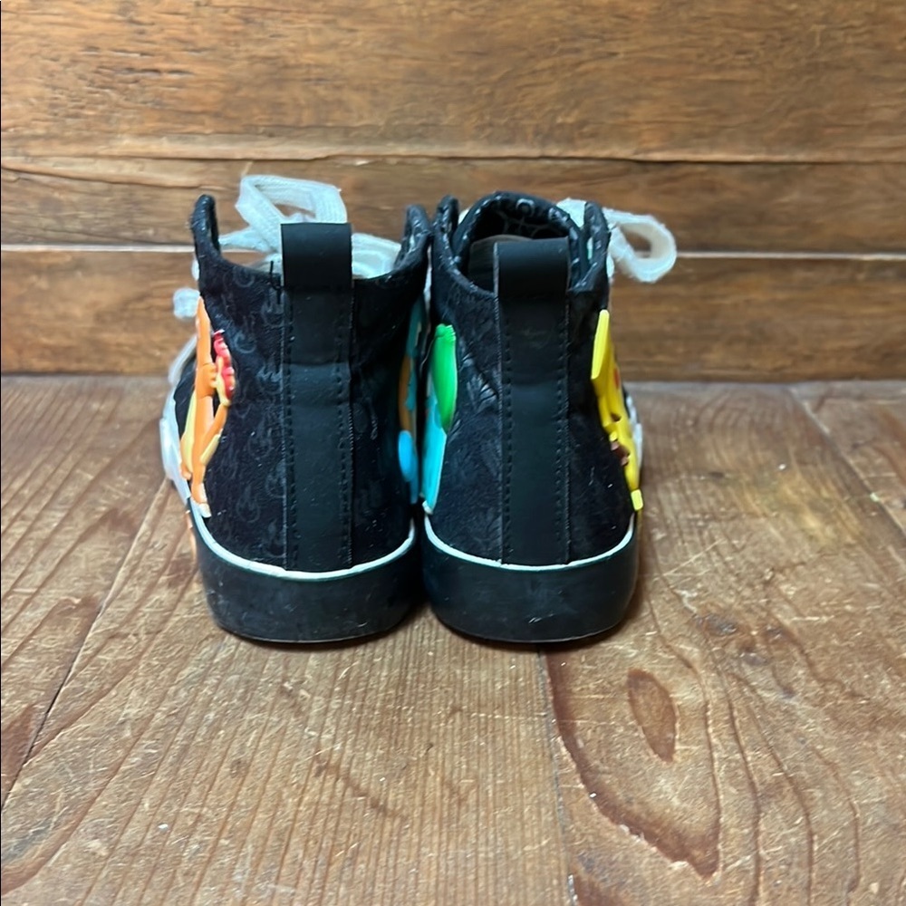 Ground Up Kids Pokémon High-Top Sneakers - Black - Picture 4 of 7